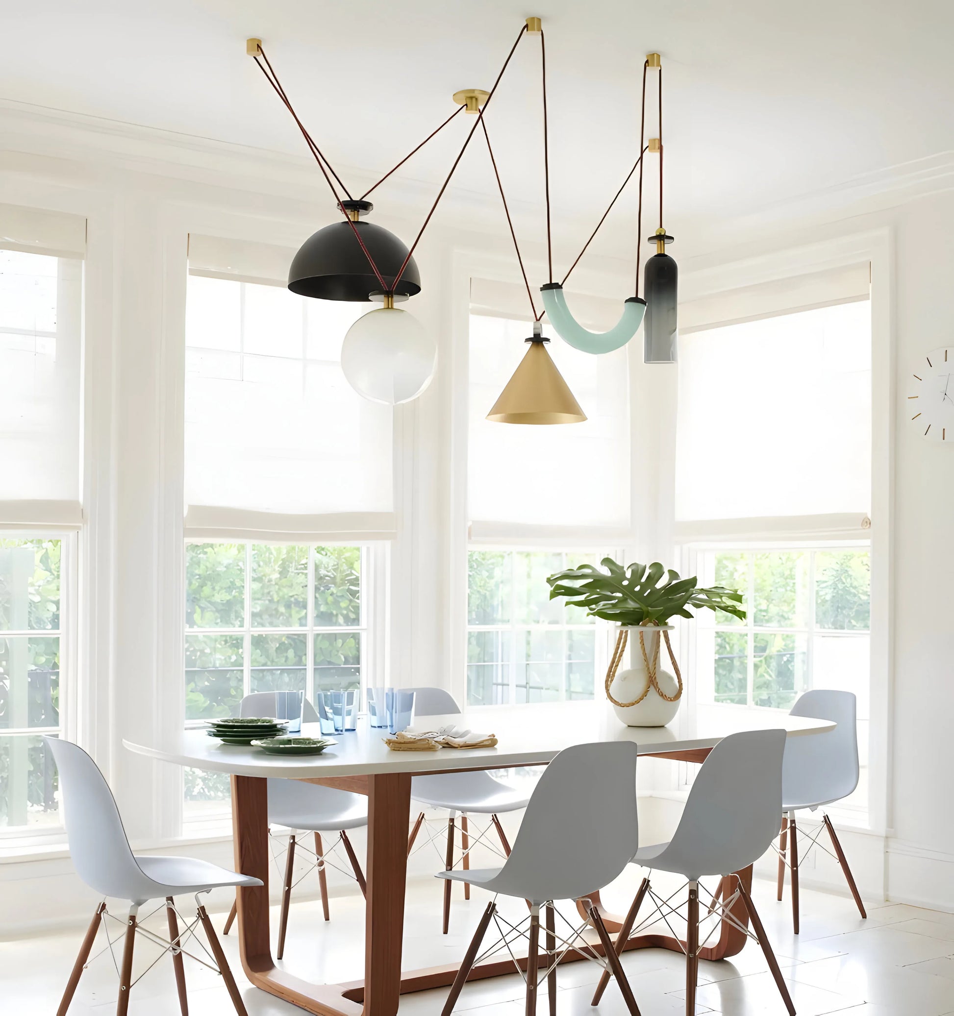 Geometric Shape Art Modern Chandelier - Yiarolight