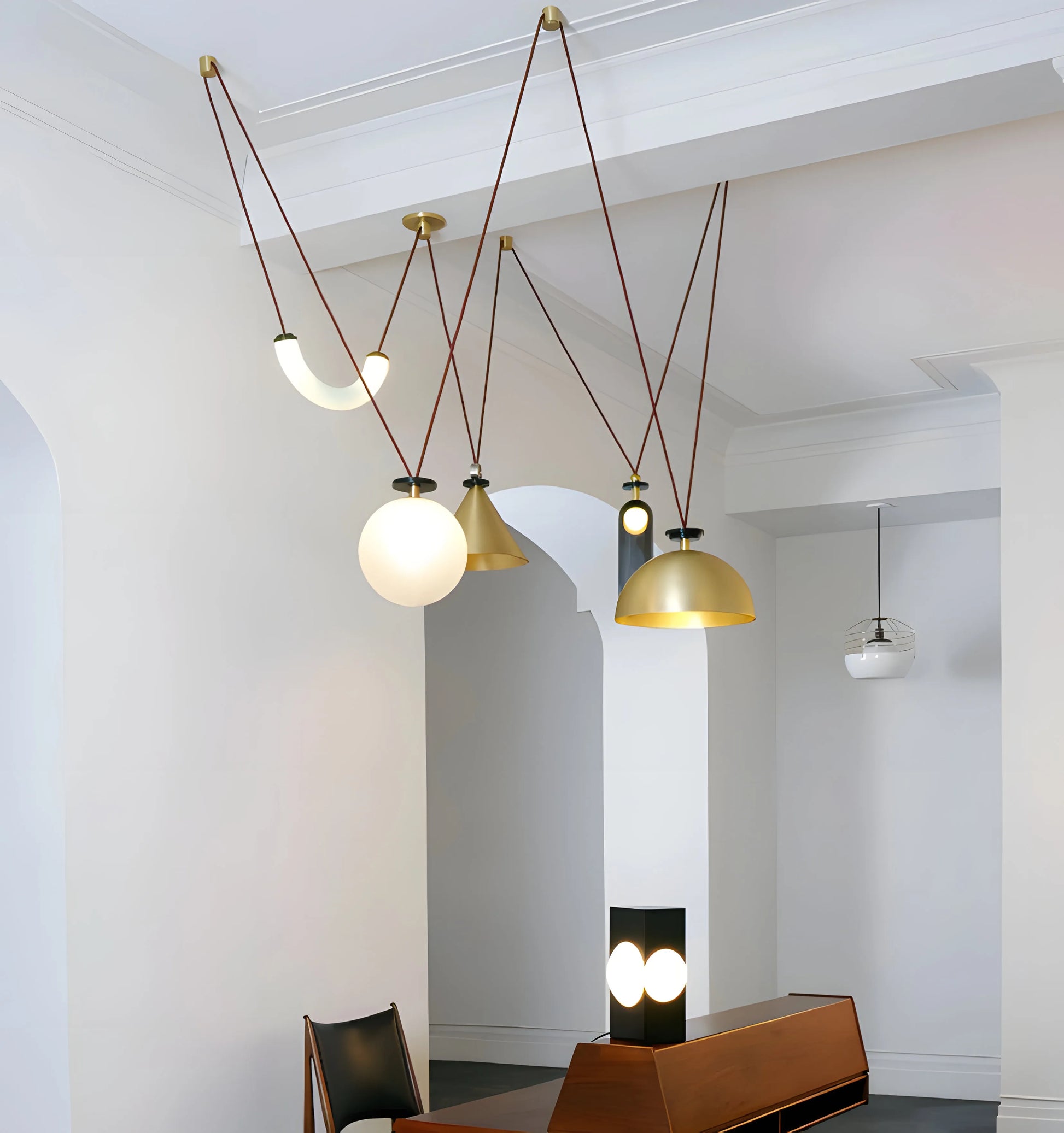 Geometric Shape Art Modern Chandelier - Yiarolight