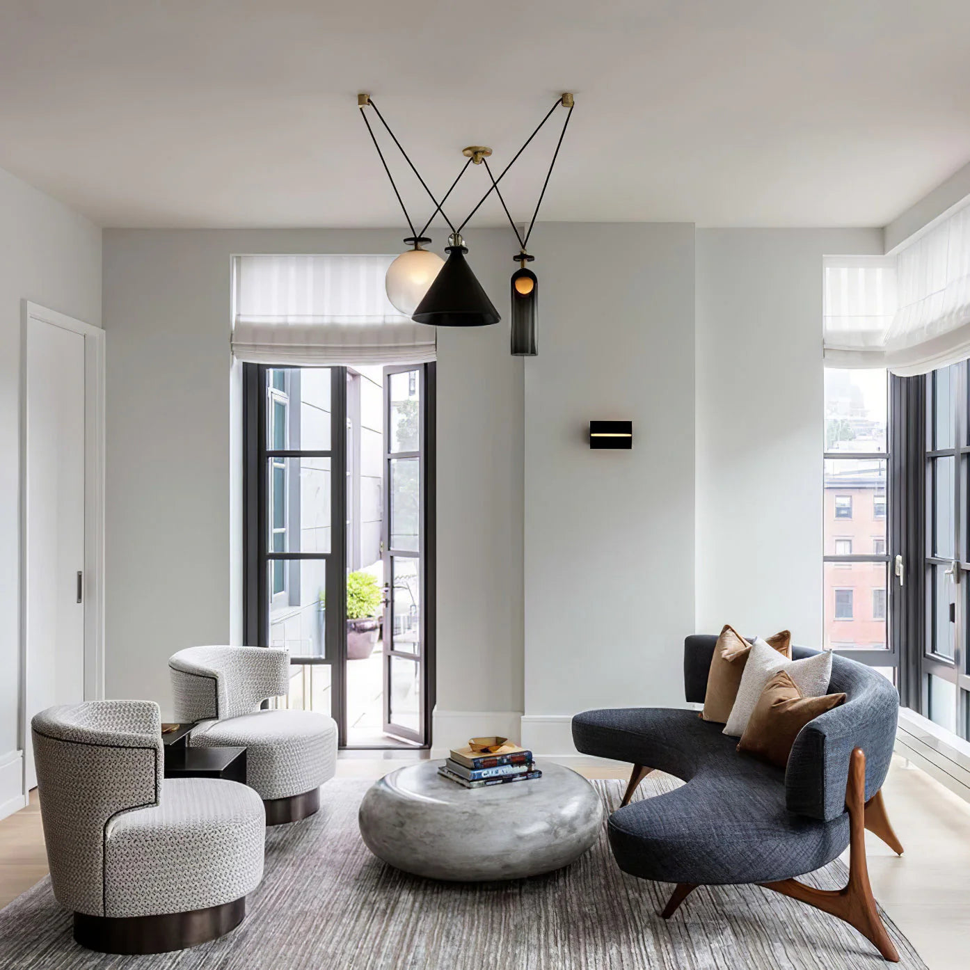 Geometric Shape Art Modern Chandelier - Yiarolight