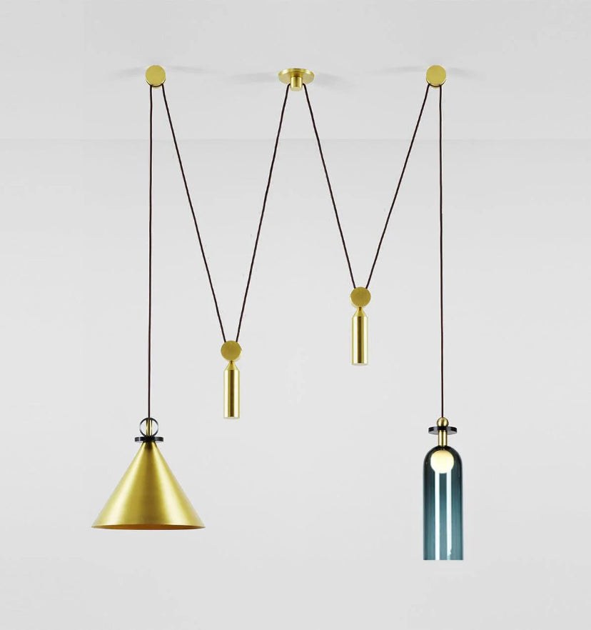 Geometric Shape Art Modern Chandelier - Yiarolight