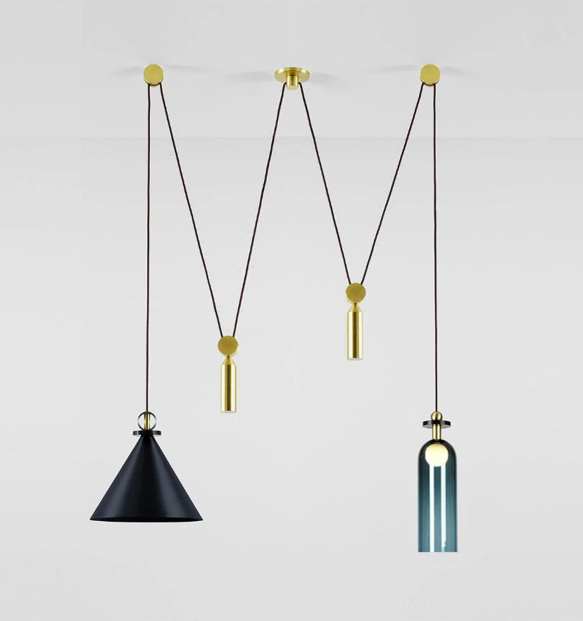 Geometric Shape Art Modern Chandelier - Yiarolight