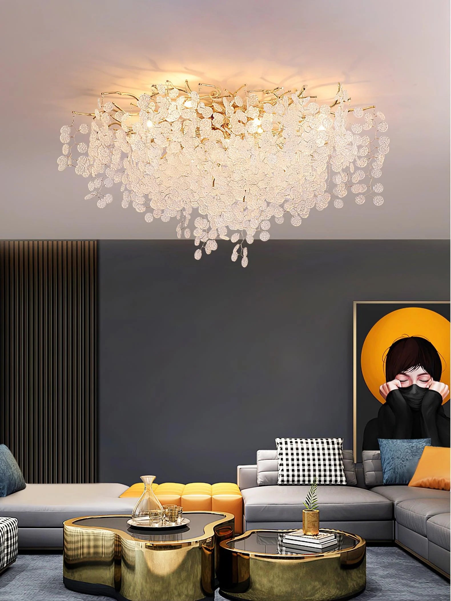 Shiro Noda Ceiling Lamp - Yiarolight