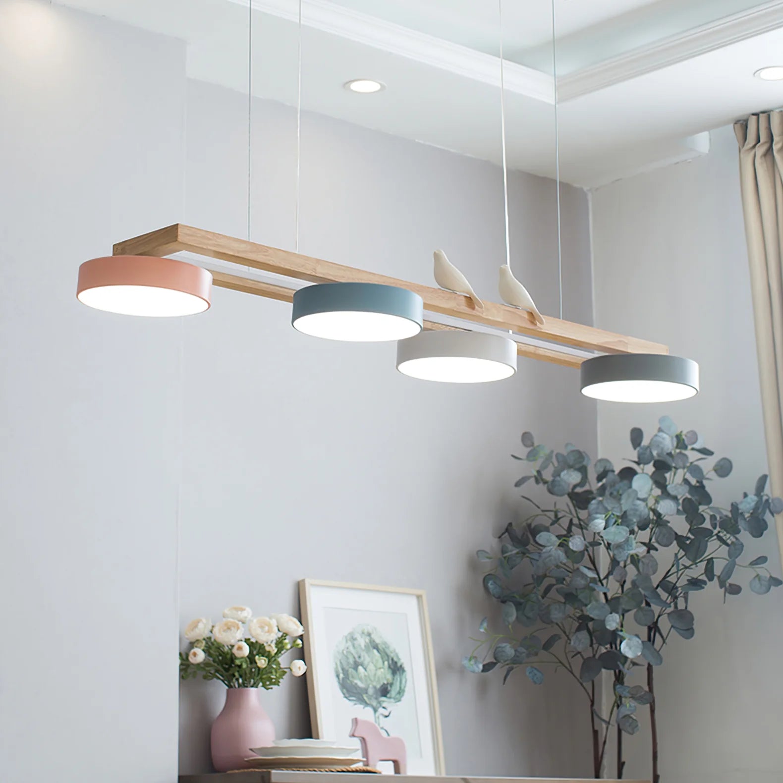 Sienna Bird Long Chandelier - Yiarolight