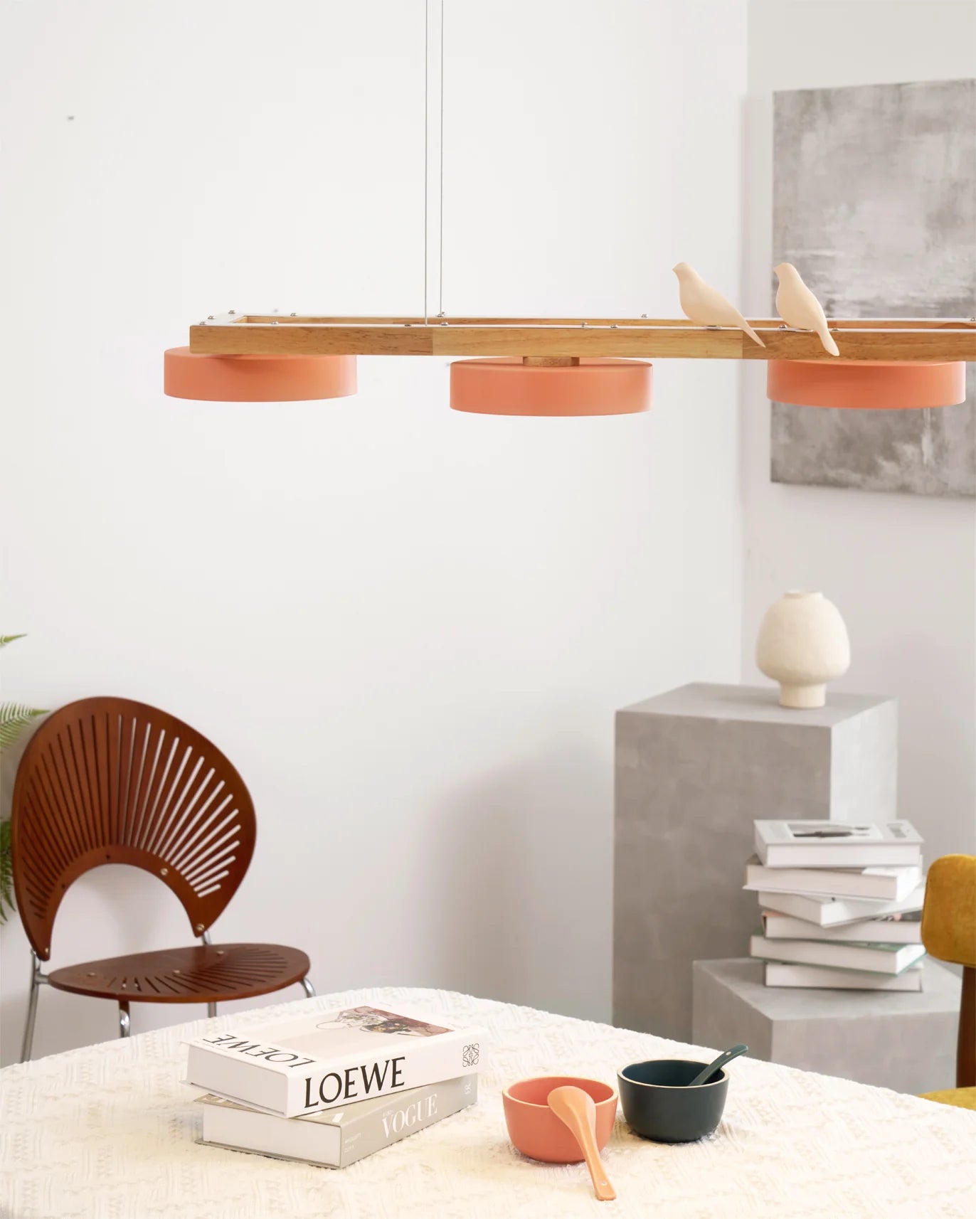 Sienna Bird Long Chandelier - Yiarolight