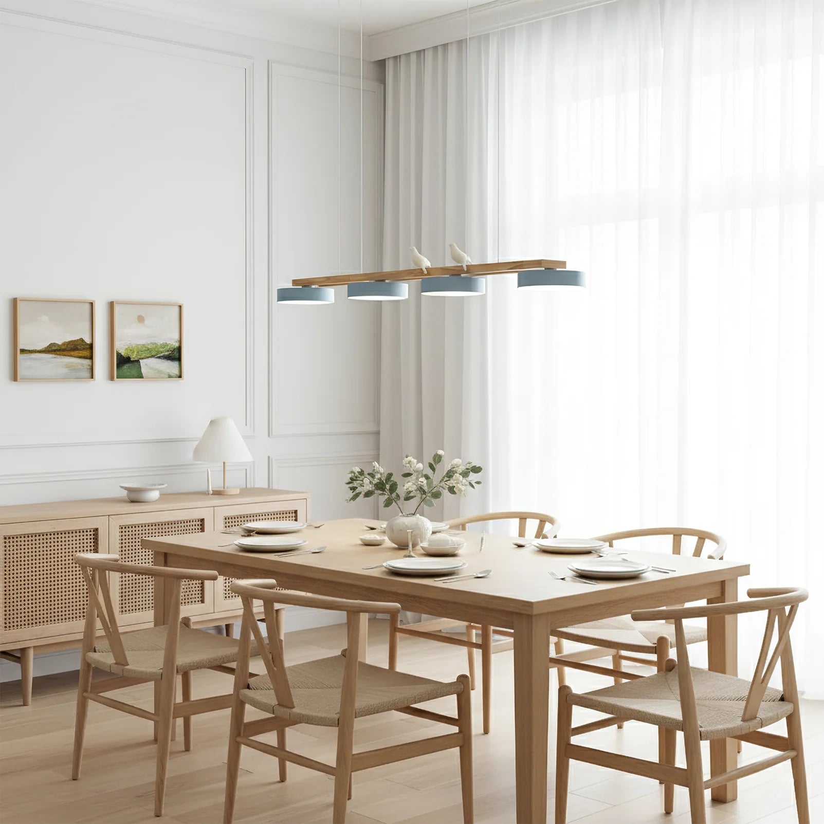 Sienna Bird Long Chandelier - Yiarolight