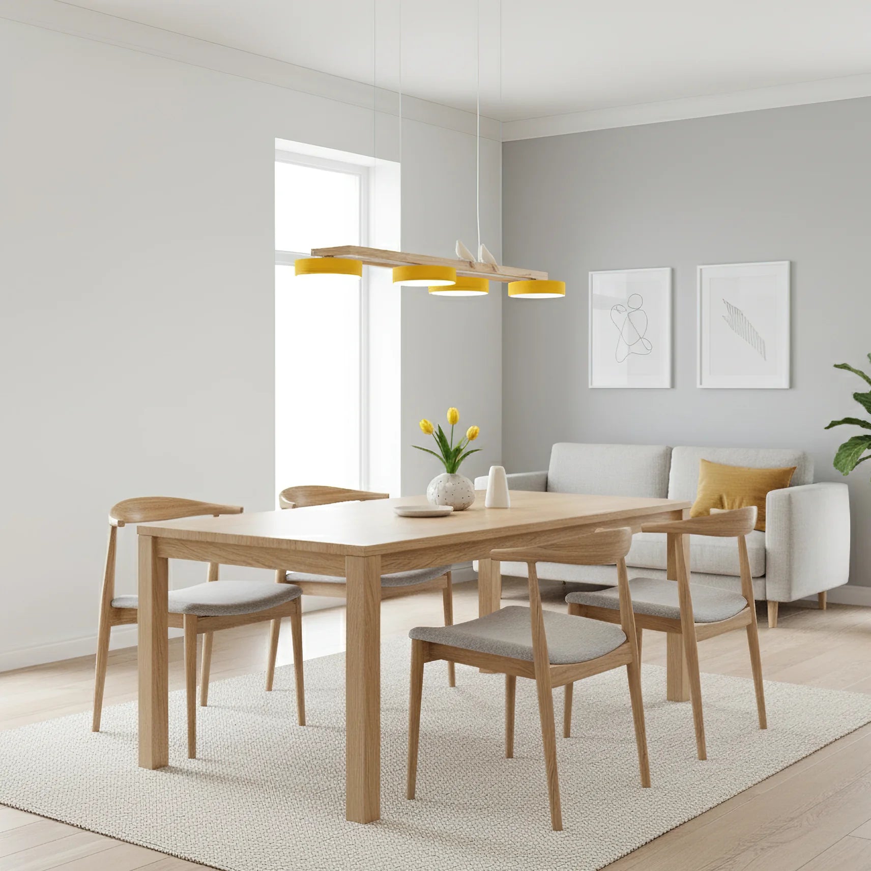 Sienna Bird Long Chandelier - Yiarolight