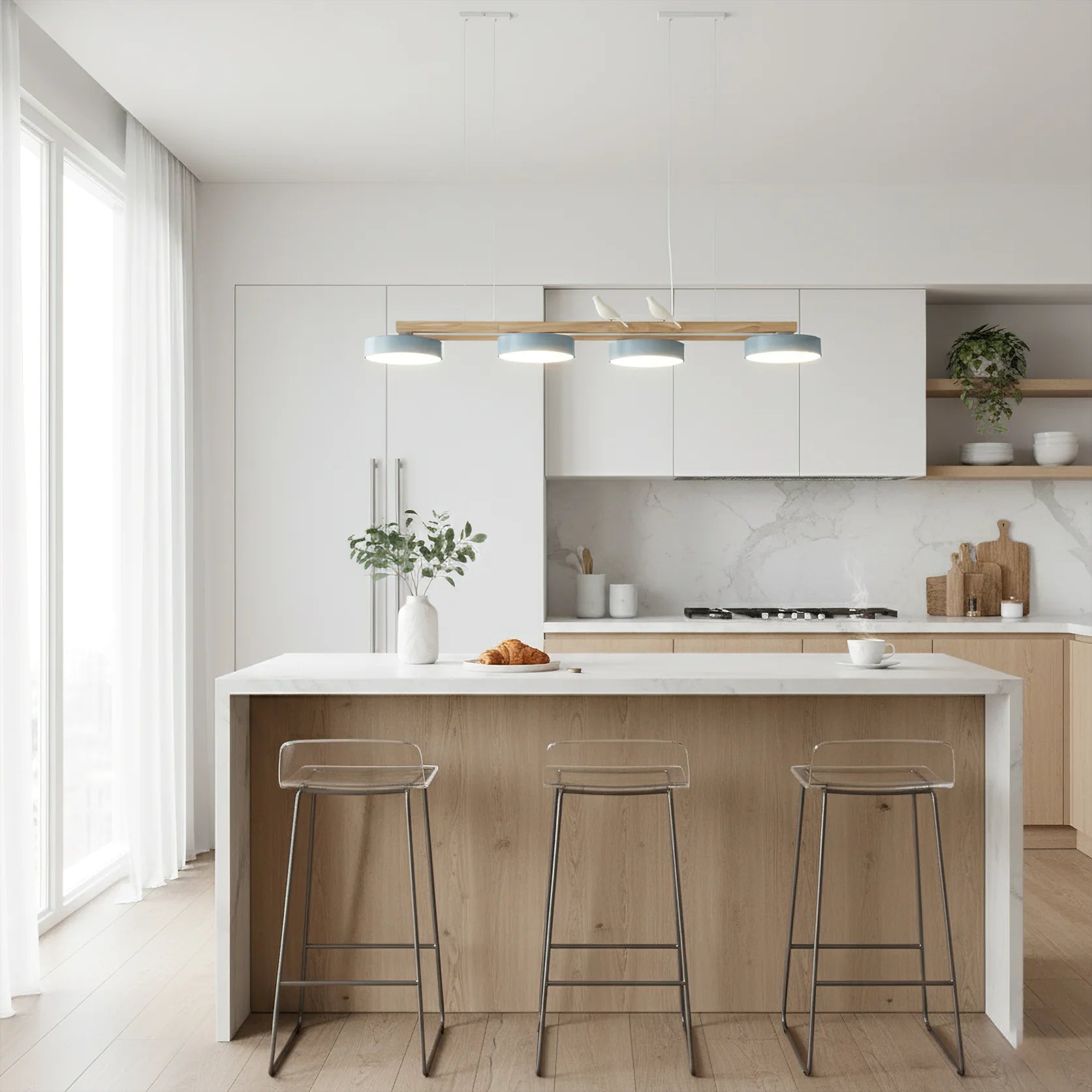 Sienna Bird Long Chandelier - Yiarolight