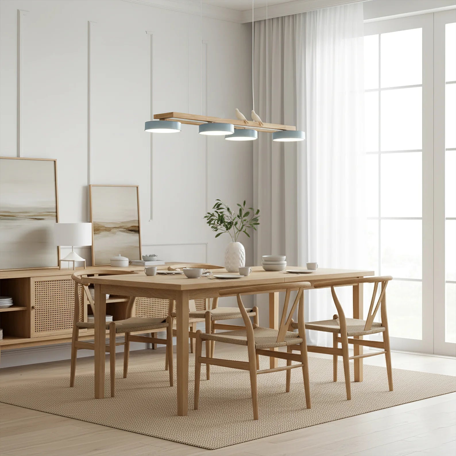 Sienna Bird Long Chandelier - Yiarolight