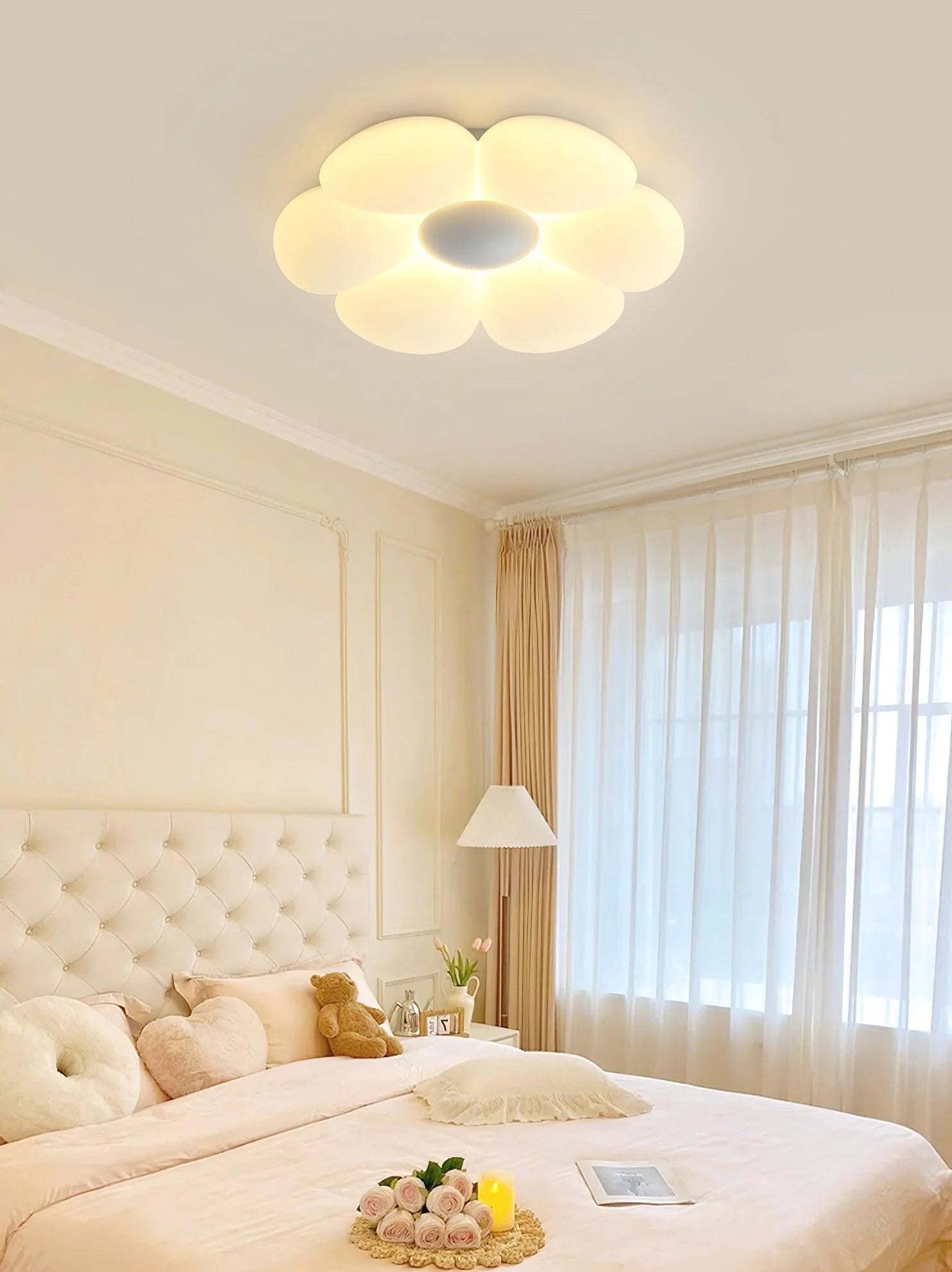Six-leaf Flower Kids Room Ceiling Lamp - Yiarolight