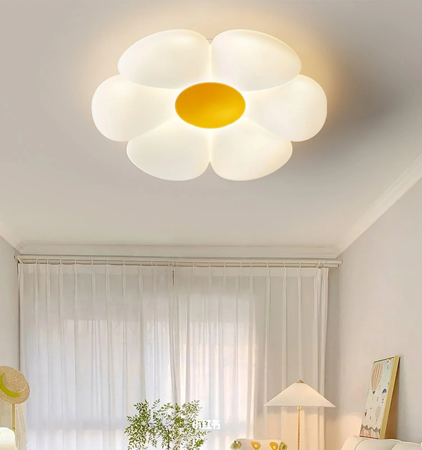 Six-leaf Flower Kids Room Ceiling Lamp - Yiarolight