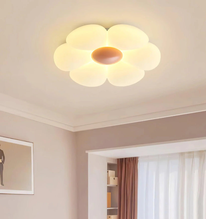 Six-leaf Flower Kids Room Ceiling Lamp - Yiarolight