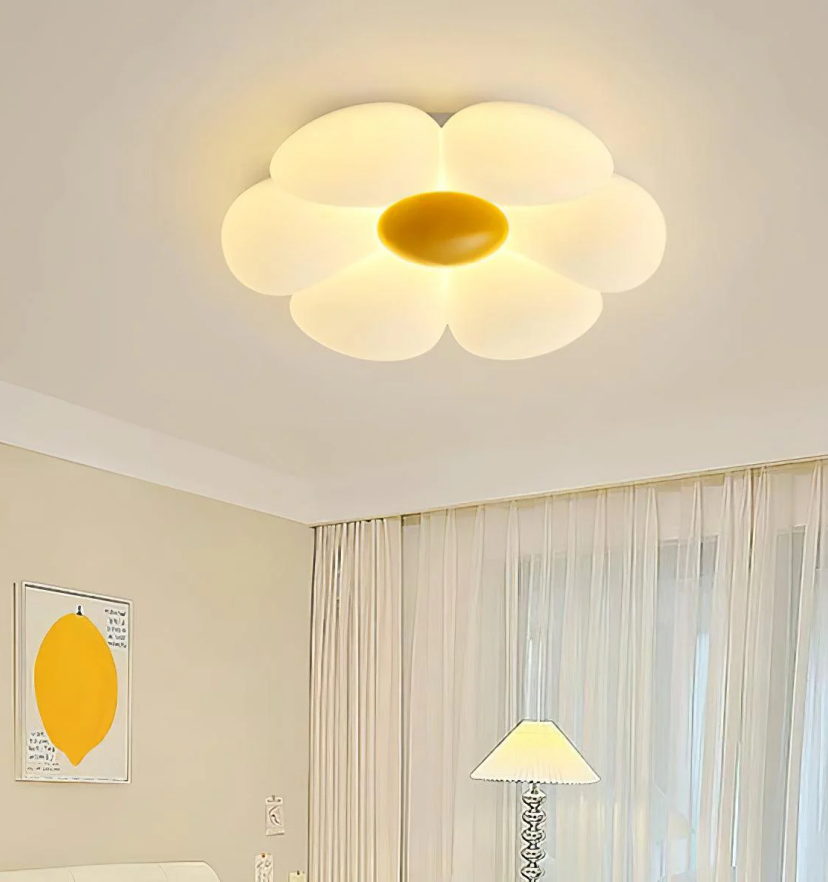 Six-leaf Flower Kids Room Ceiling Lamp - Yiarolight