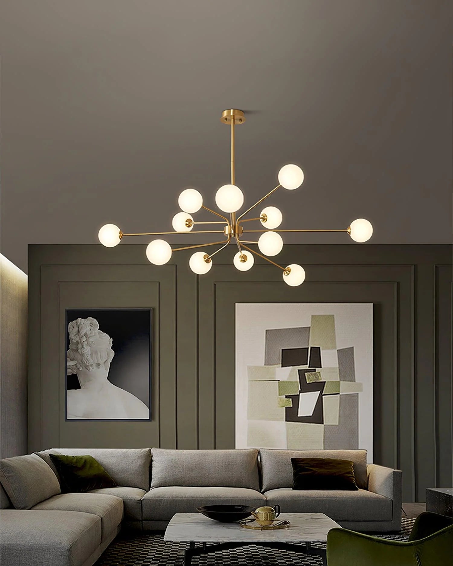 Solaire Arm Chandelier - Yiarolight