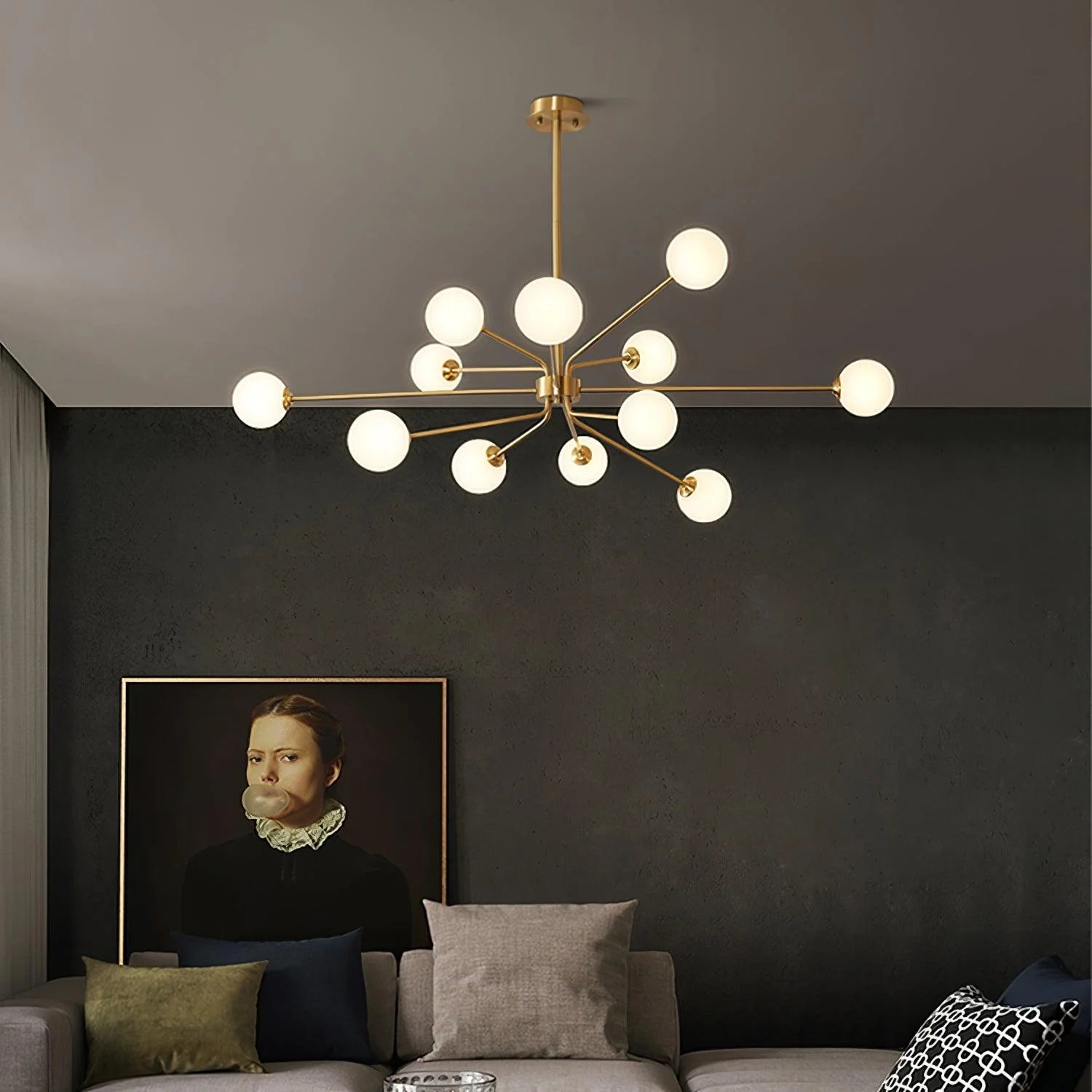 Solaire Arm Chandelier - Yiarolight