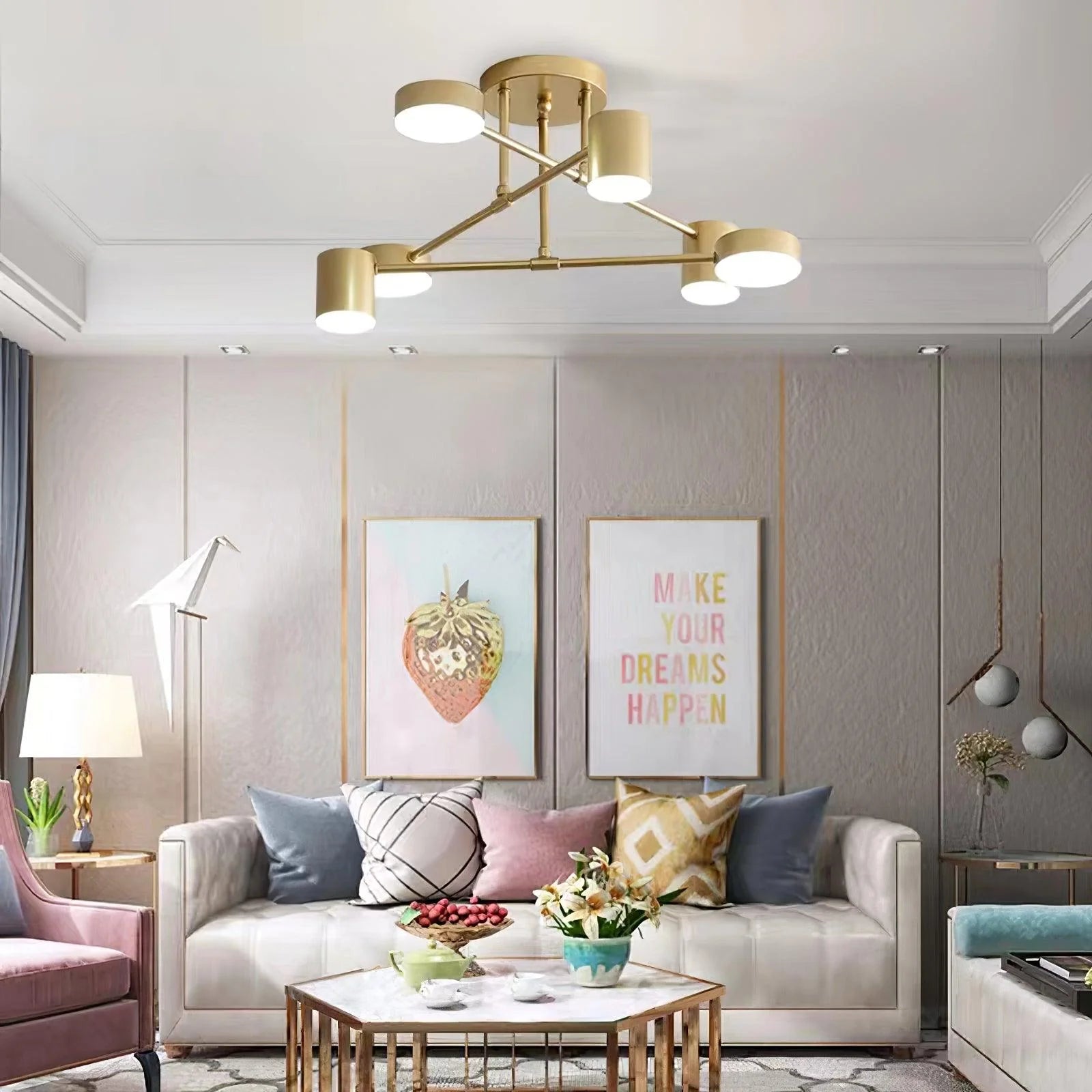 Sputnik Ceiling Light - Yiarolight