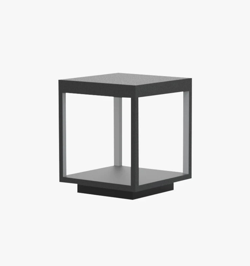 Square Frame Fence Post Garden Light - Auraolight
