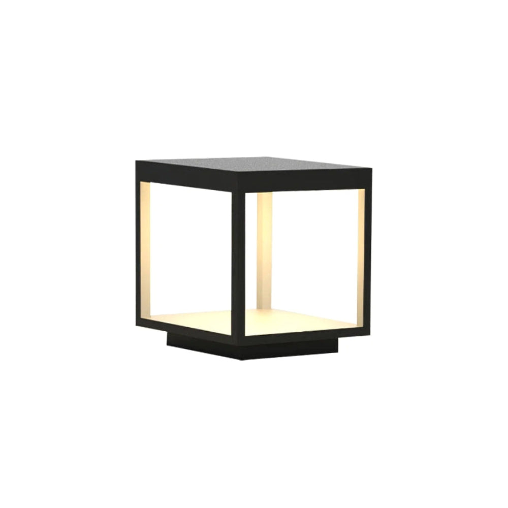 Square Frame Fence Post Garden Light - Auraolight