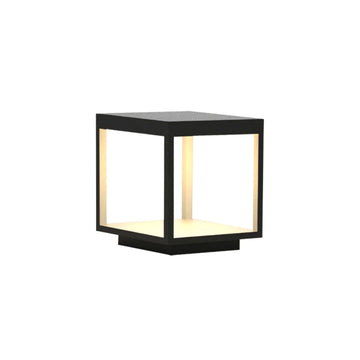 Square Frame Fence Post Garden Light - Auraolight