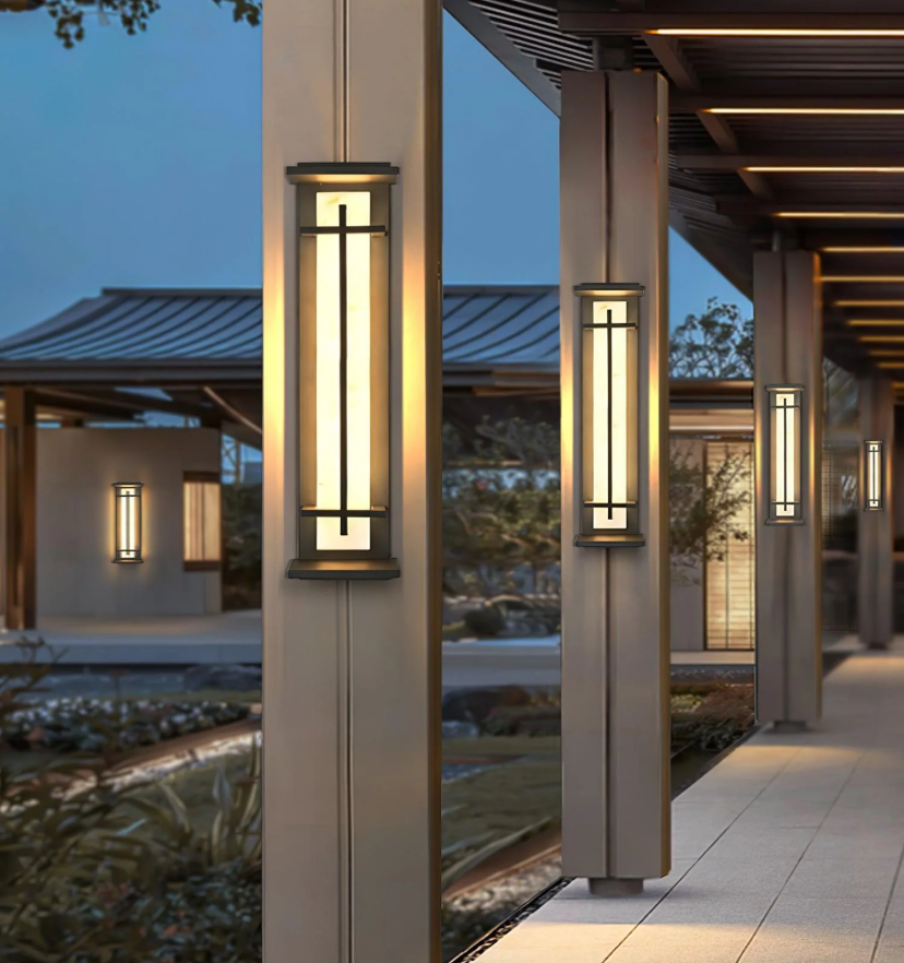Square Outdoor Wall Light - Yiarolight
