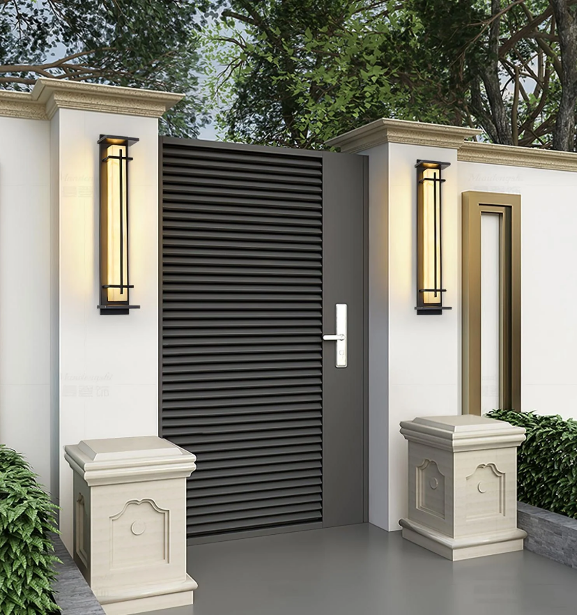 Square Outdoor Wall Light - Yiarolight