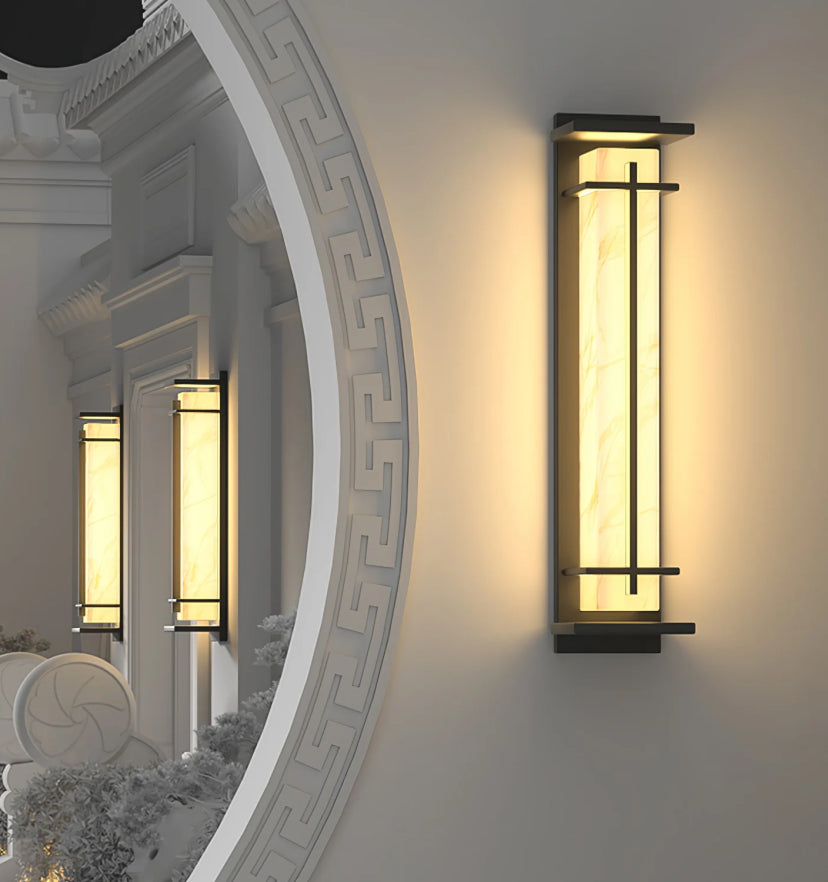 Square Outdoor Wall Light - Yiarolight