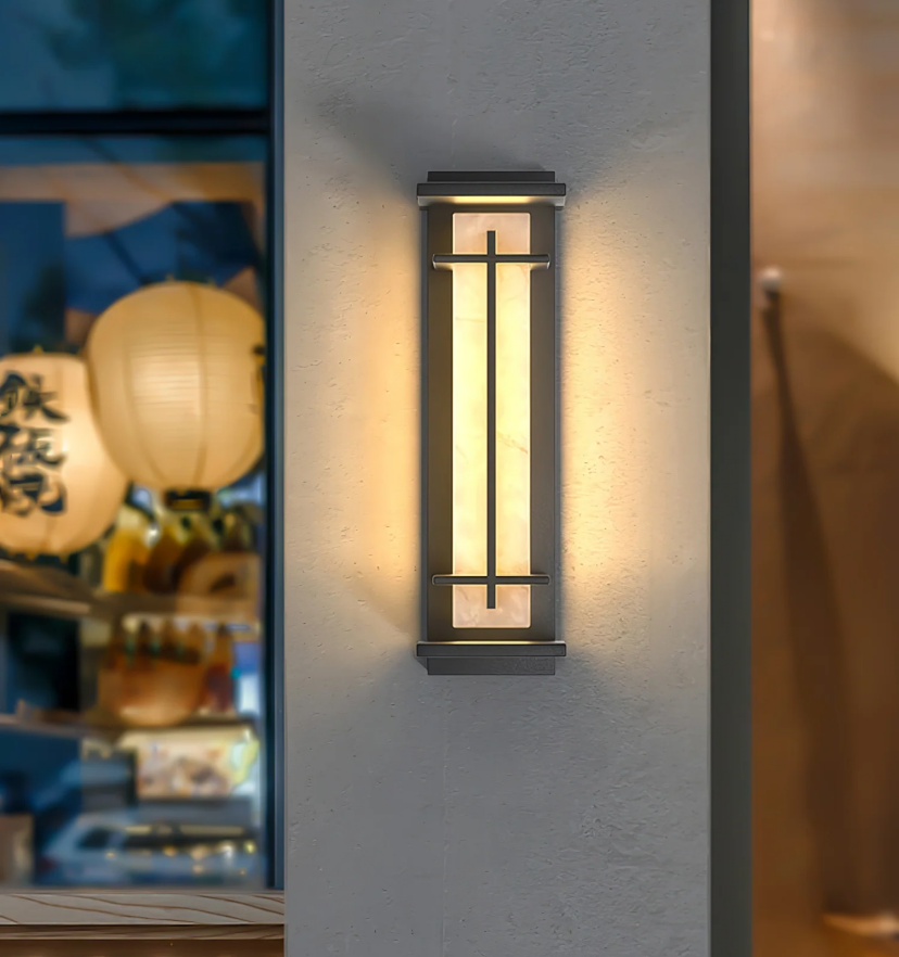 Square Outdoor Wall Light - Yiarolight