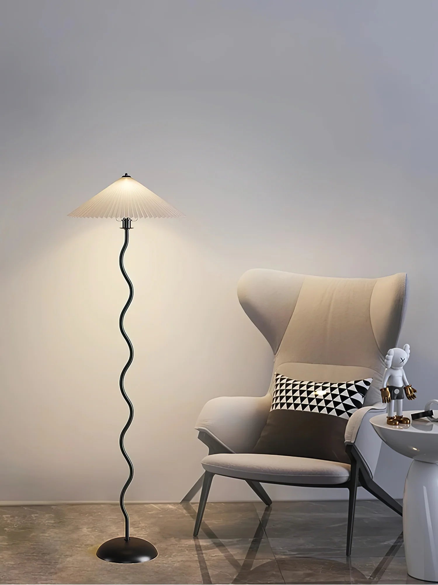 Squiggle Floor Lamp - Yiarolight