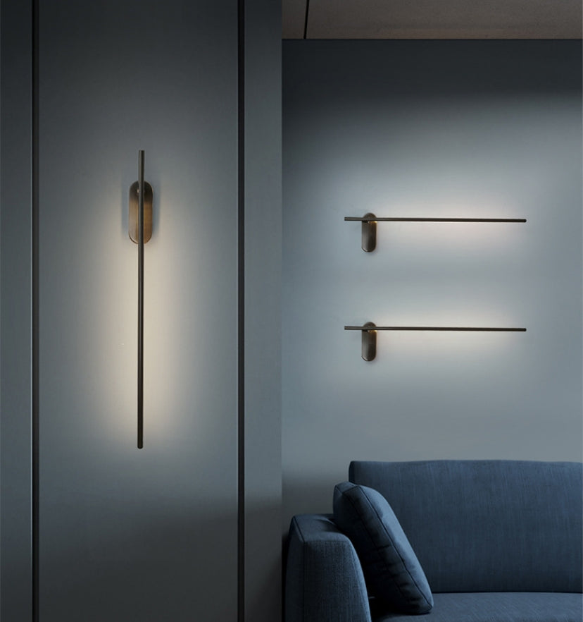 Stick Shaped Metal Wall Lamp - Yiarolight