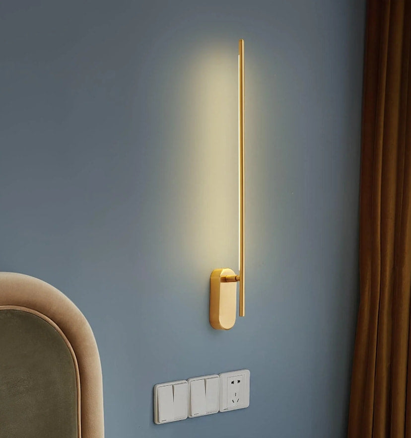 Stick Shaped Metal Wall Lamp - Yiarolight