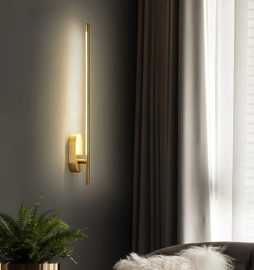 Stick Shaped Metal Wall Lamp - Yiarolight
