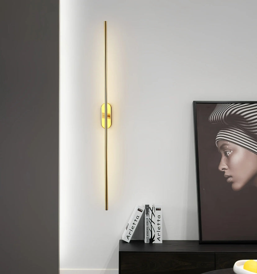 Stick Shaped Metal Wall Lamp - Yiarolight
