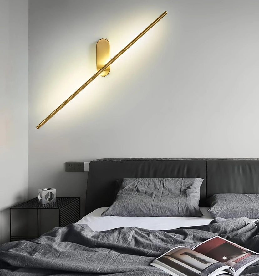 Stick Shaped Metal Wall Lamp - Yiarolight