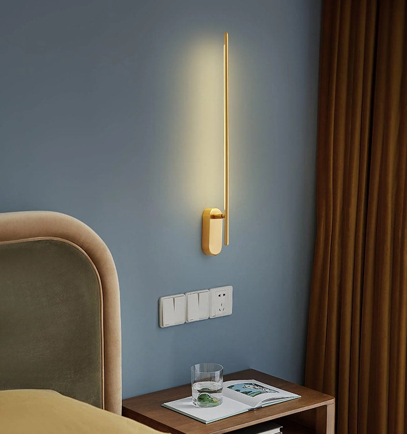 Stick Shaped Metal Wall Lamp - Yiarolight
