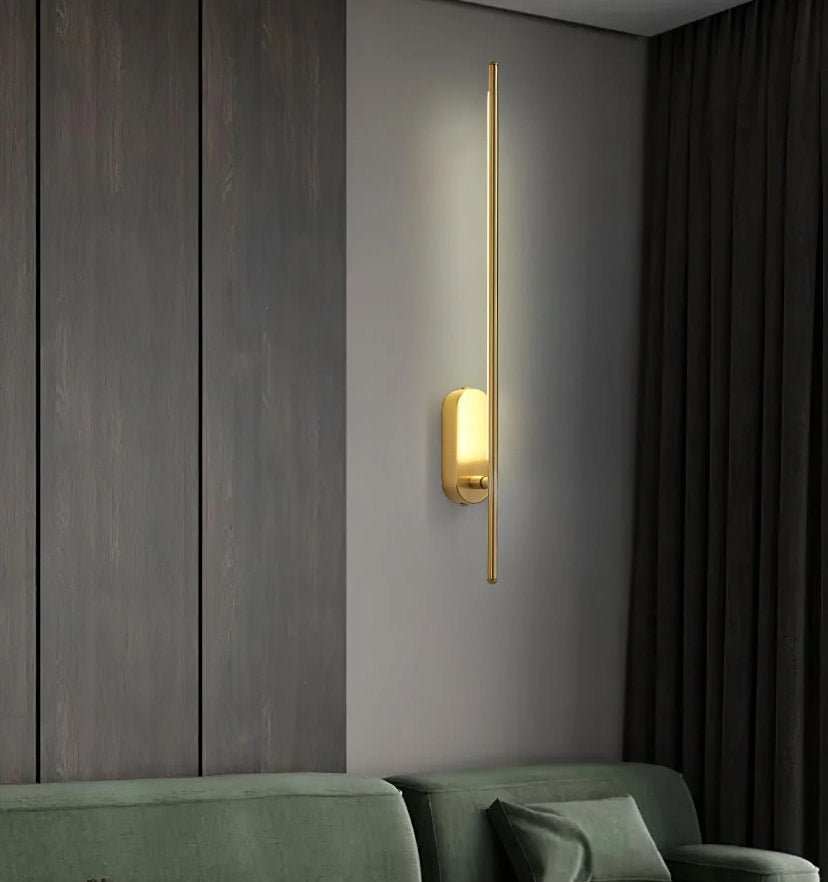 Stick Shaped Metal Wall Lamp - Yiarolight