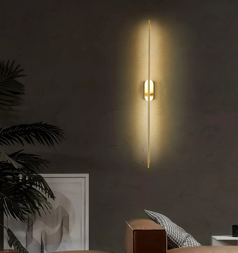 Stick Shaped Metal Wall Lamp - Yiarolight