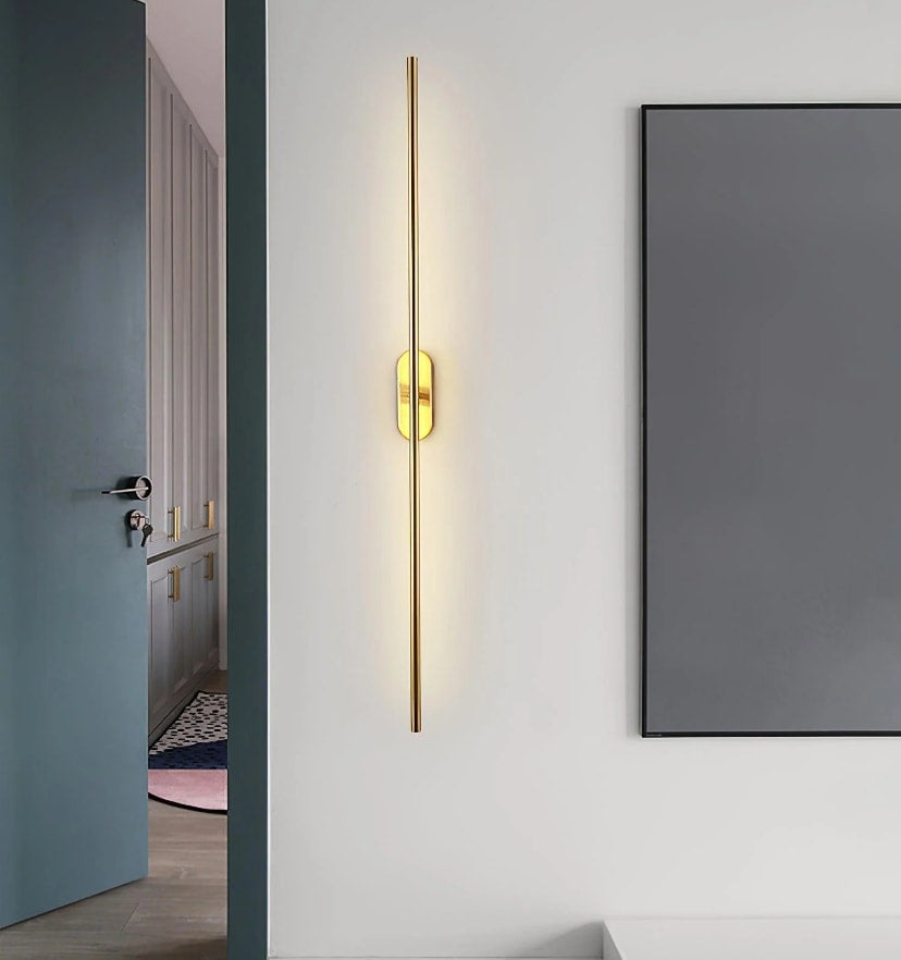 Stick Shaped Metal Wall Lamp - Yiarolight
