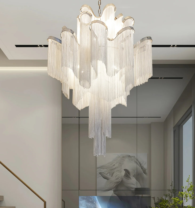 Stream Chain Chandelier - Yiarolight