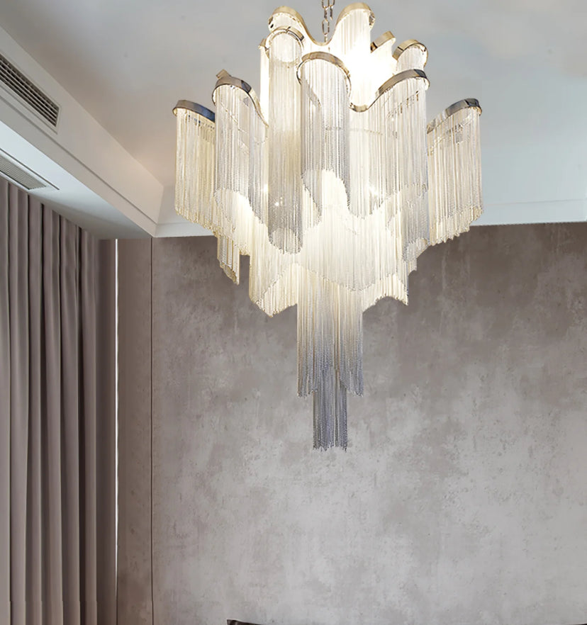 Stream Chain Chandelier - Yiarolight