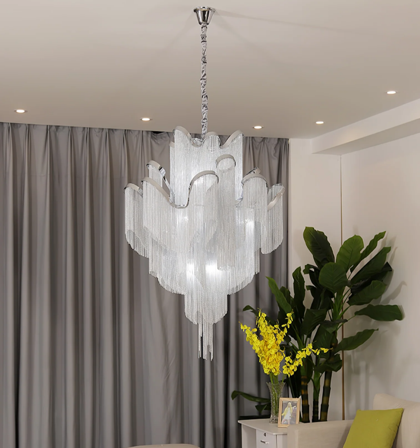 Stream Chain Chandelier - Yiarolight