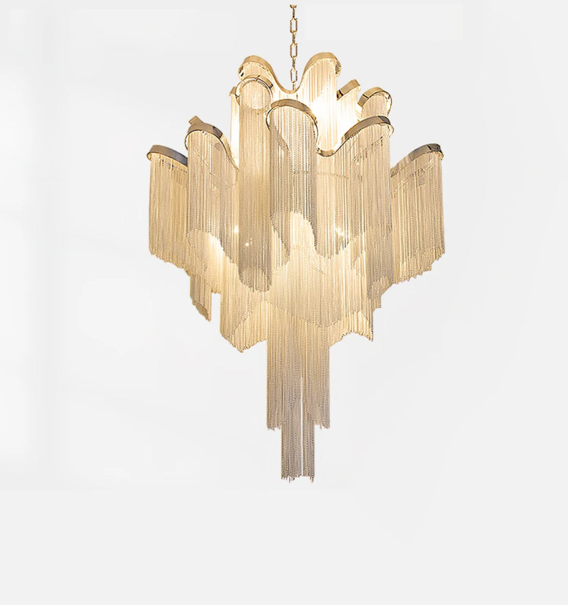 Stream Chain Chandelier - Yiarolight