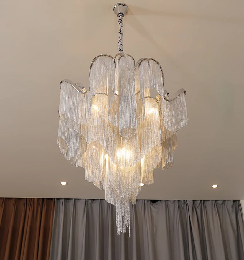 Stream Chain Chandelier - Yiarolight
