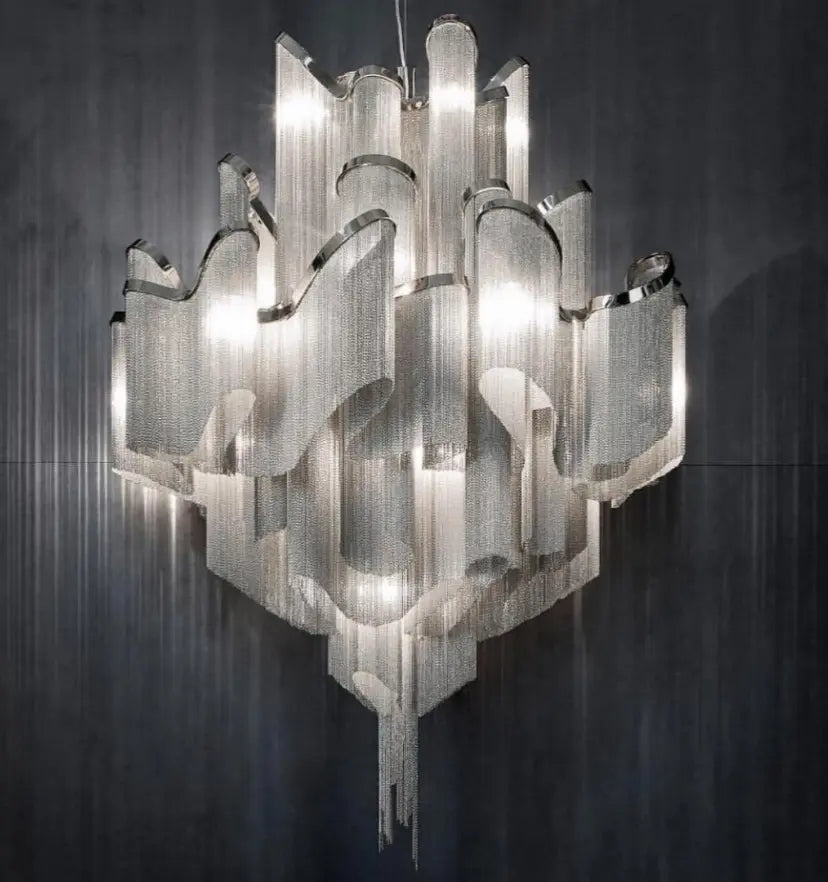 Stream Chain Chandelier - Yiarolight