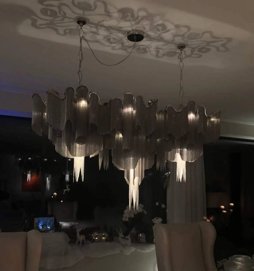 Stream Chain Chandelier - Yiarolight
