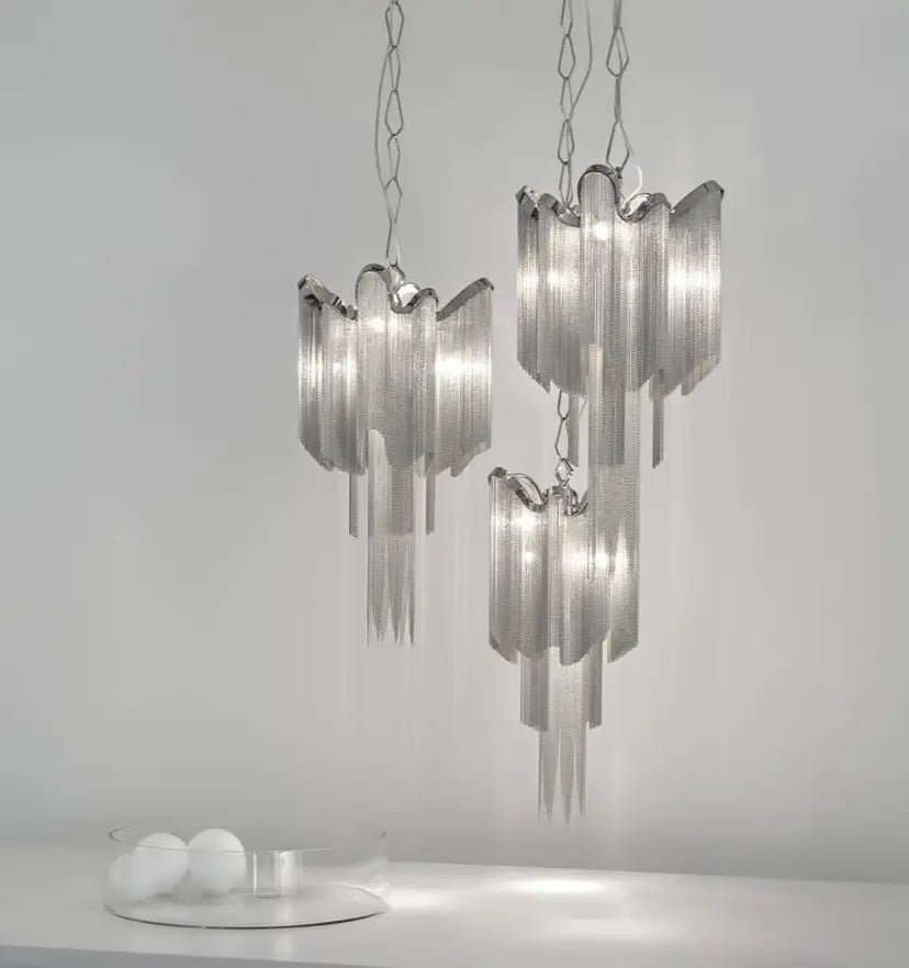Stream Chain Chandelier - Yiarolight
