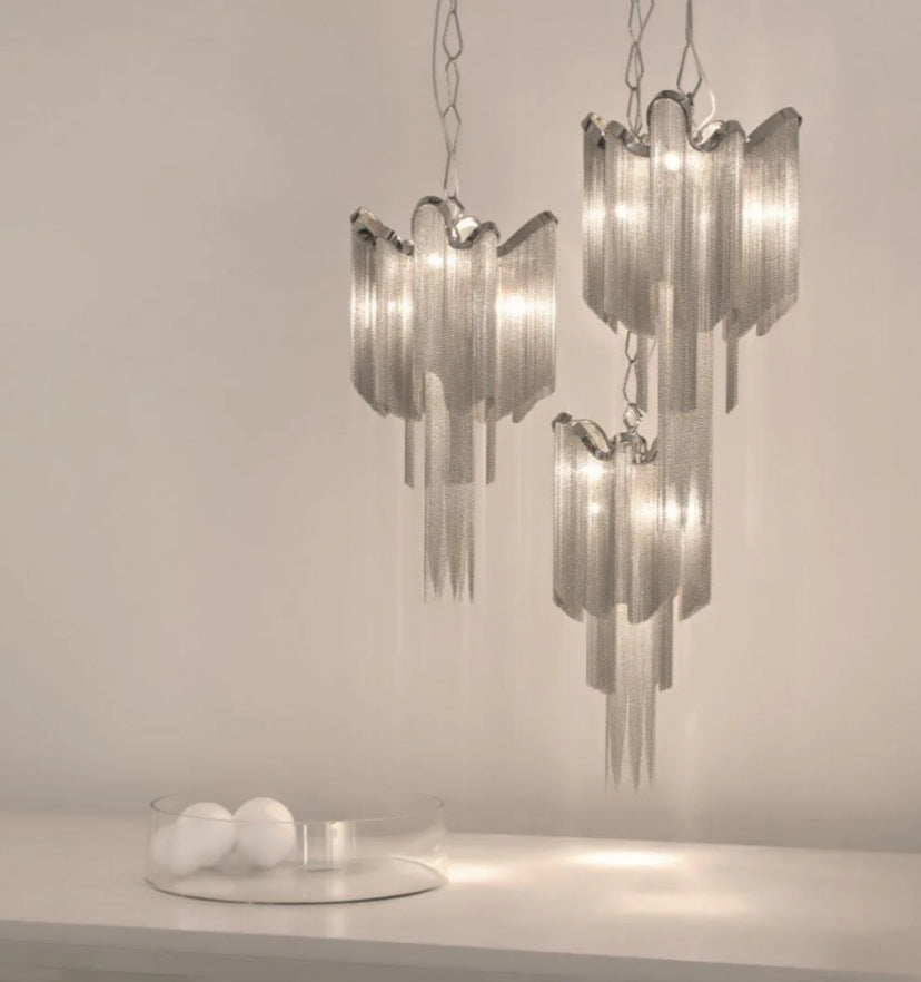 Stream Chain Chandelier - Yiarolight