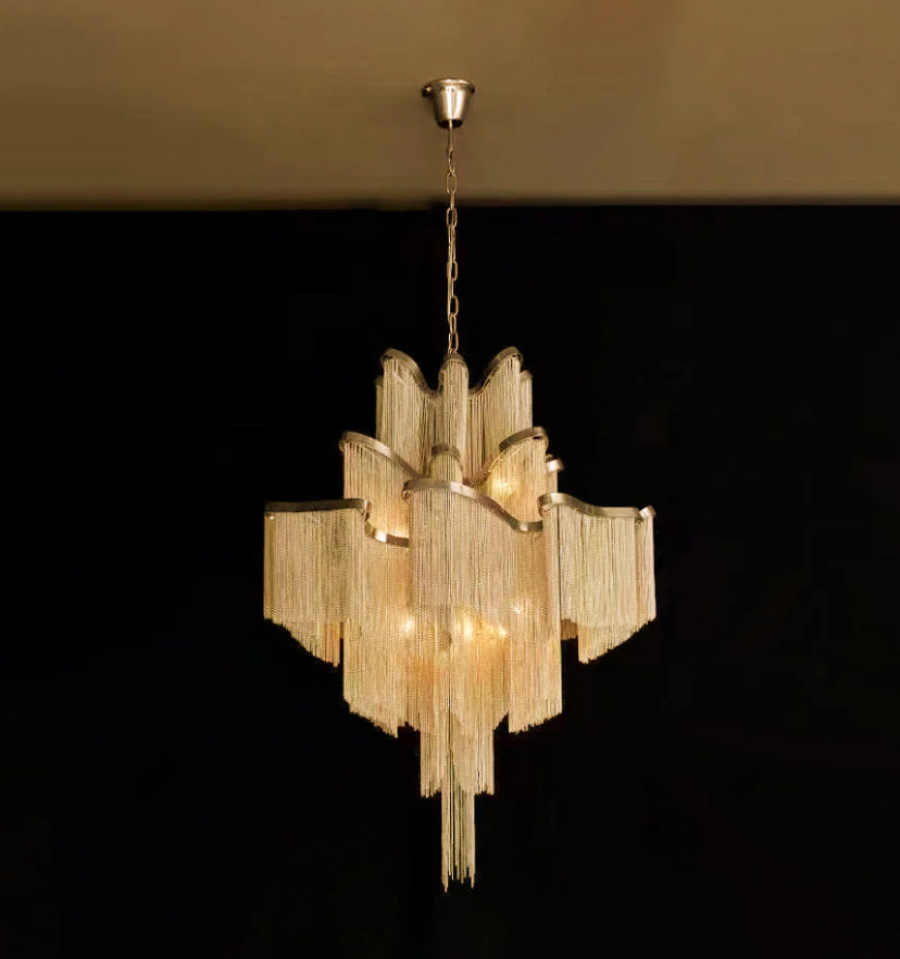 Stream Chain Chandelier - Yiarolight