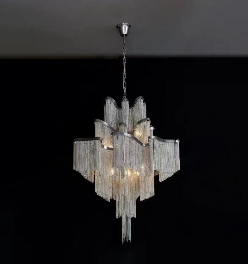Stream Chain Chandelier - Yiarolight