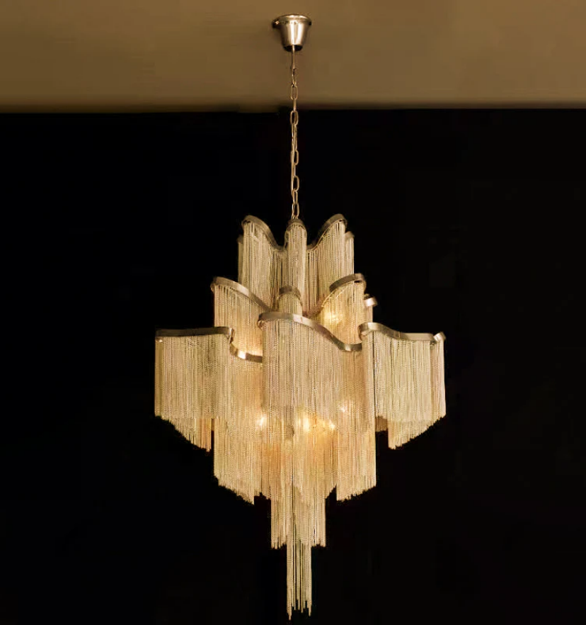 Stream Chain Chandelier - Yiarolight