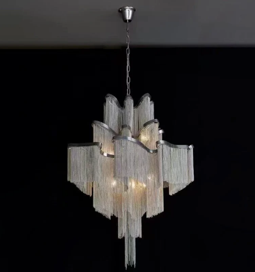 Stream Chain Chandelier - Yiarolight