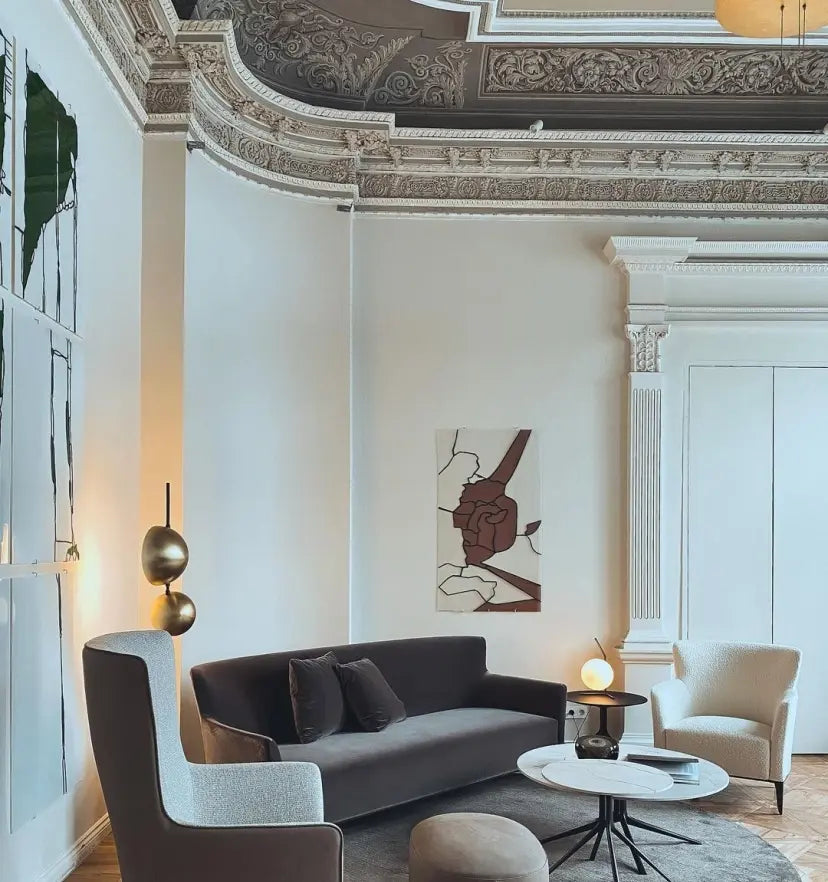 Semi-Globe Floor Lamp - Yiarolight